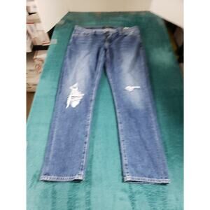 Lucky Brand Jeans Size 6 Womens Blue Stretch Pant Mid Rise Sienna Slim Boyfriend